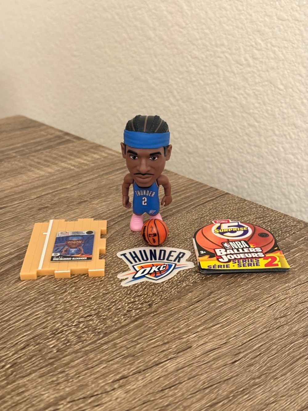Like-New NBA Ballers - Series 2 -Oklahoma City Thunder - SHAI GILGEOUS-ALEXANDER